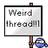 Sign Weird Thread